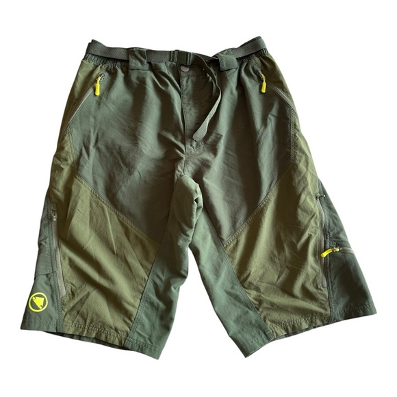 Endura Men's Hummvee Shorts II- Olive Green Size XL Baggy Outdoor - Picture 1 of 15